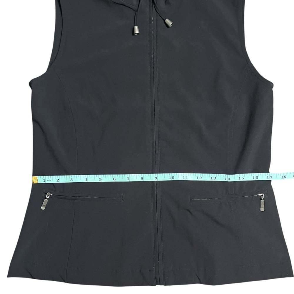 Chico’s Black Lightweight UPF Travel Vest sz S - Picture 10 of 15